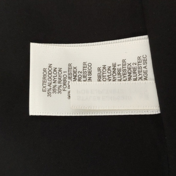 Eliza J Black Lace Cocktail dress, 3/4 Sleeve, Round Neck, Size OP, NWT - Picture 12 of 14